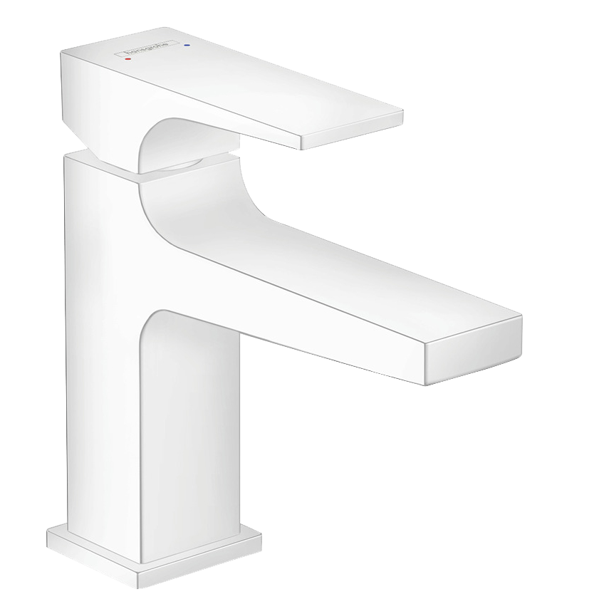 Hansgrohe Metropol 100 robinet de lavabo blanc mat