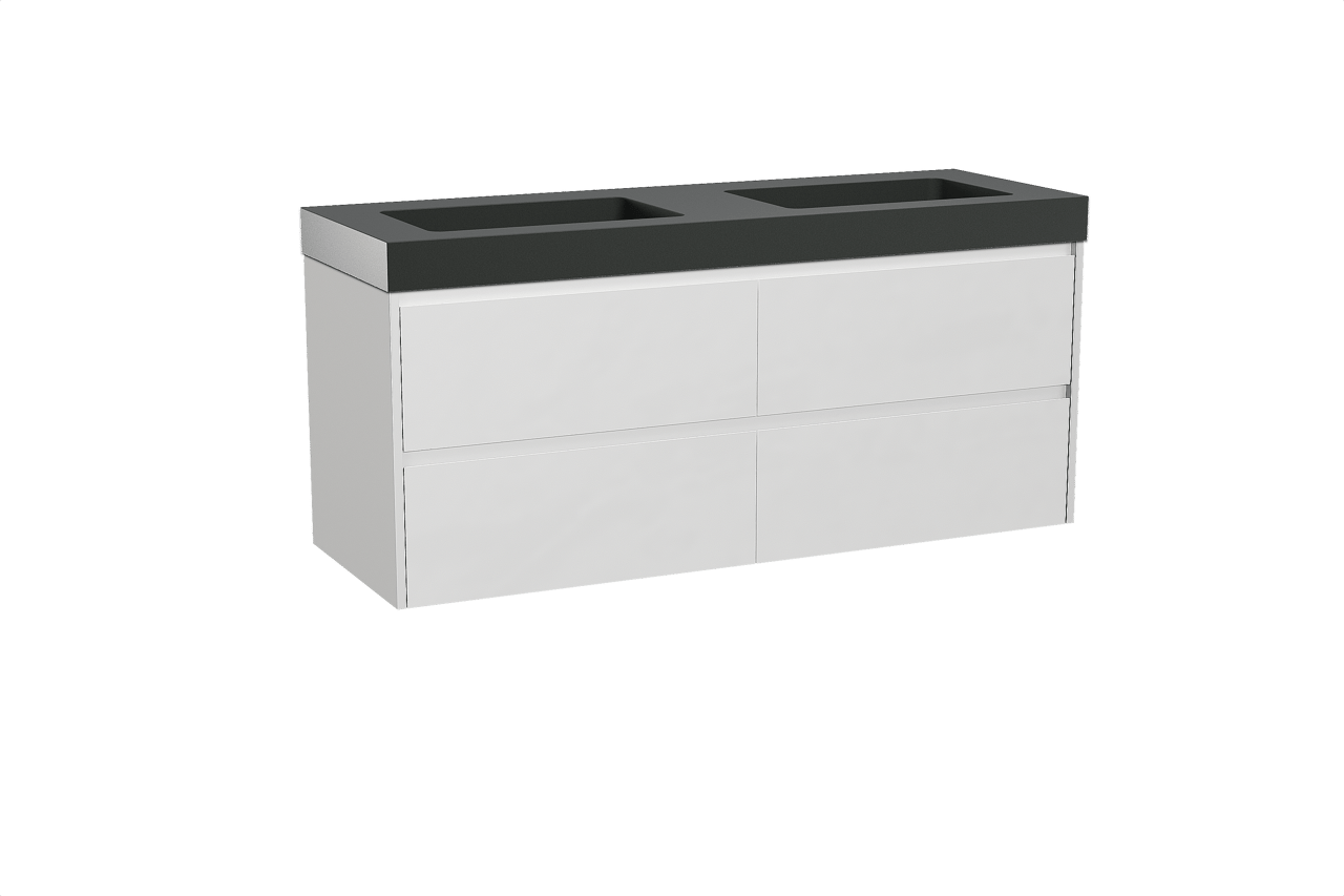 Storke Seda badkamermeubel met Scuro High Wastafel