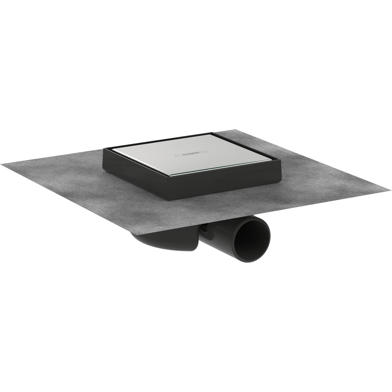 Hansgrohe RainDrain Spot doucheput 15cm RSV Look