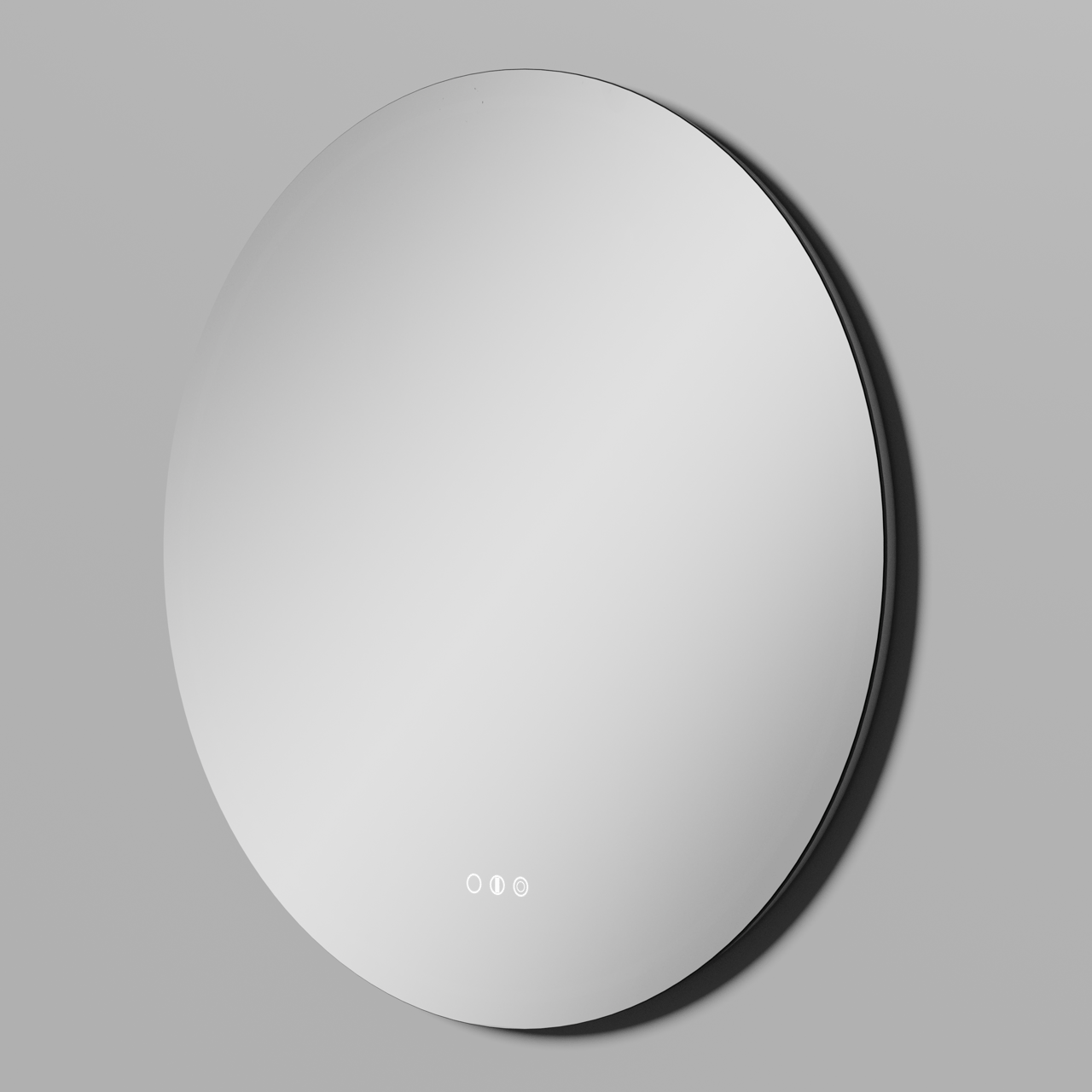 Balmani Ghost Touch miroir rond lumineux et anti-buée Ø 80 cm