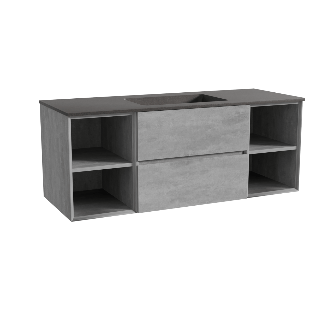 Storke Edge badkamermeubel met Scuro wastafel