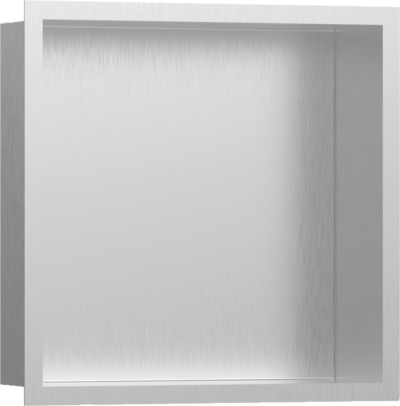 Hansgrohe XtraStoris Einbaunischen rvs look