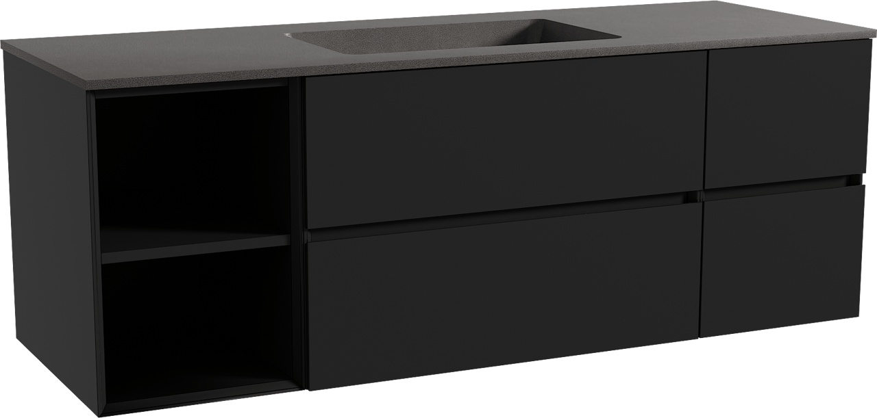 Storke Edge badkamermeubel met Scuro wastafel