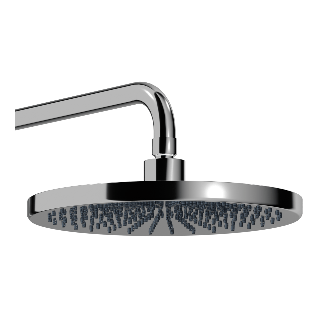 Blaufoss Onos 250 thermostatische kraan regendoucheset Glanzend Chroom