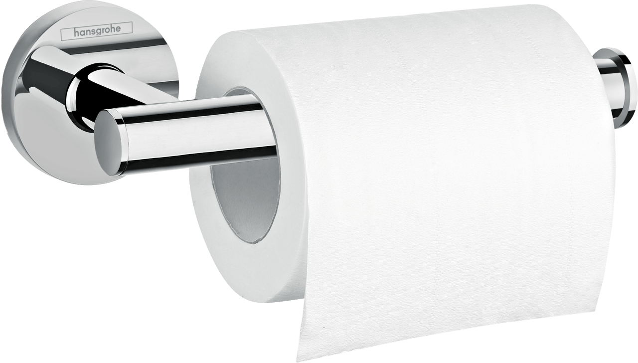 Hansgrohe Logis Wc-rol houder glanzend chroom