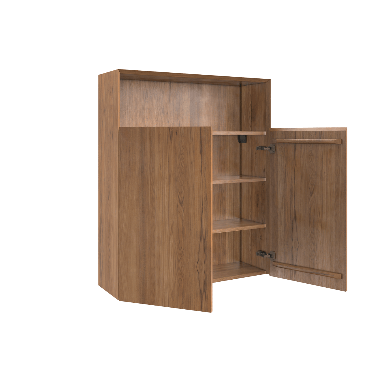 Balmani Idra colonne salle de bains suspendu teck 100 x 30 x 120 cm