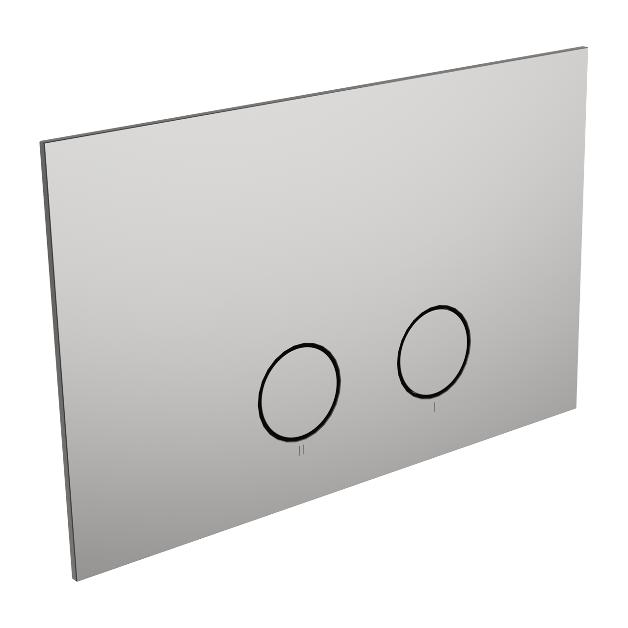 Perola plaque de commande Blanc Mat pour UP320 ou UP720 bâti-support