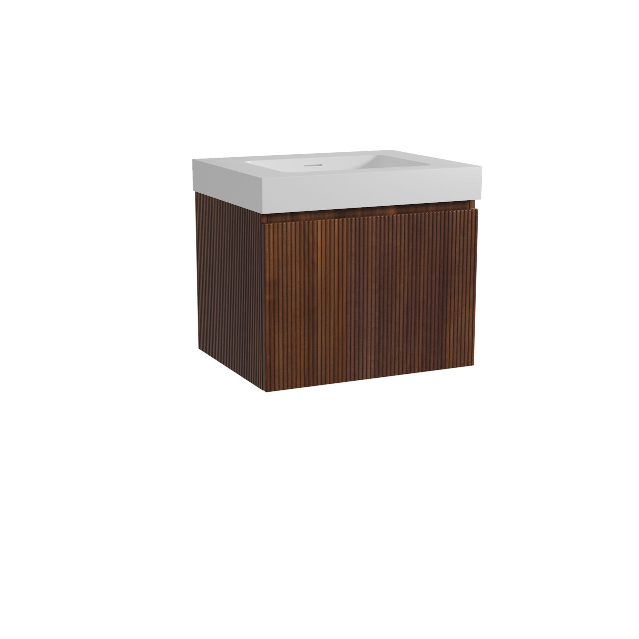 Storke Ribs meuble salle de bains avec plan vasque Mata High