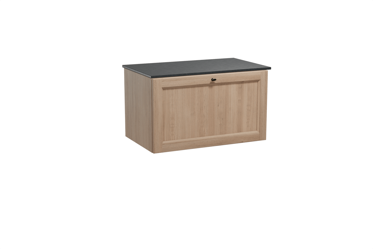 Balmani Lemon meuble salle de bains avec tablette pour vasques Stretto