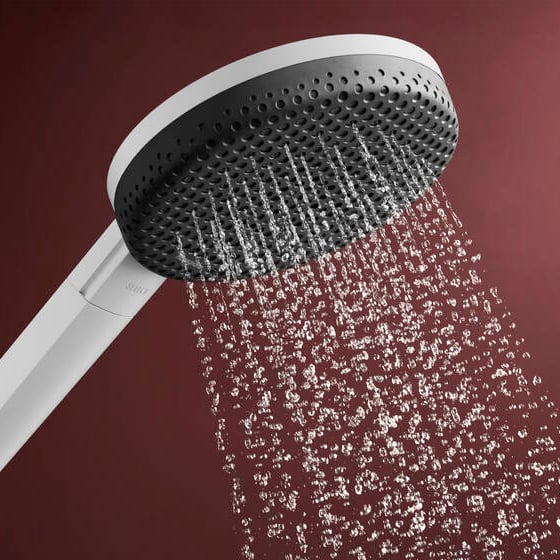 Hansgrohe Raindance Alive Select S 125 douchette 3 fonctions de jet Blanc mat