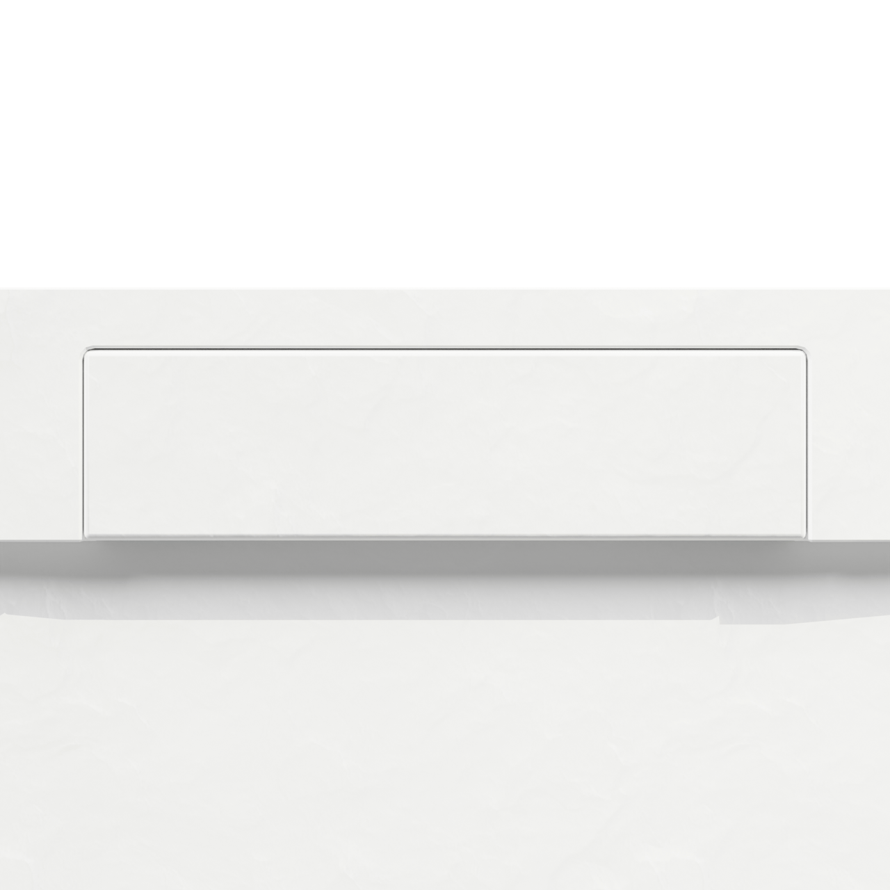 Balmani Dolce Duschwanne: 140 x 90 cm, Solid Surface, Weiß matt