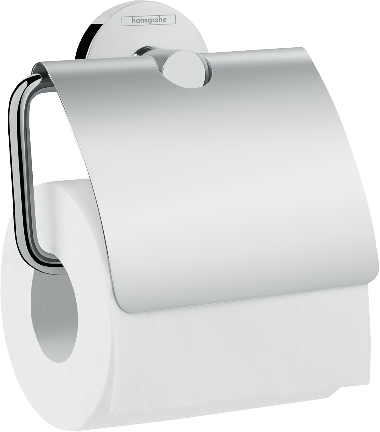 Hansgrohe Logis Wc-rol houder glanzend chroom