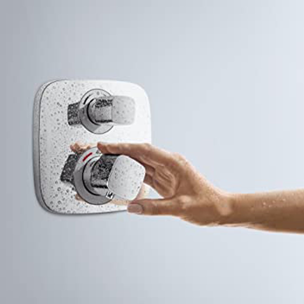 Hansgrohe Ecostat E thermostatische inbouw douchekraan glanzend chroom