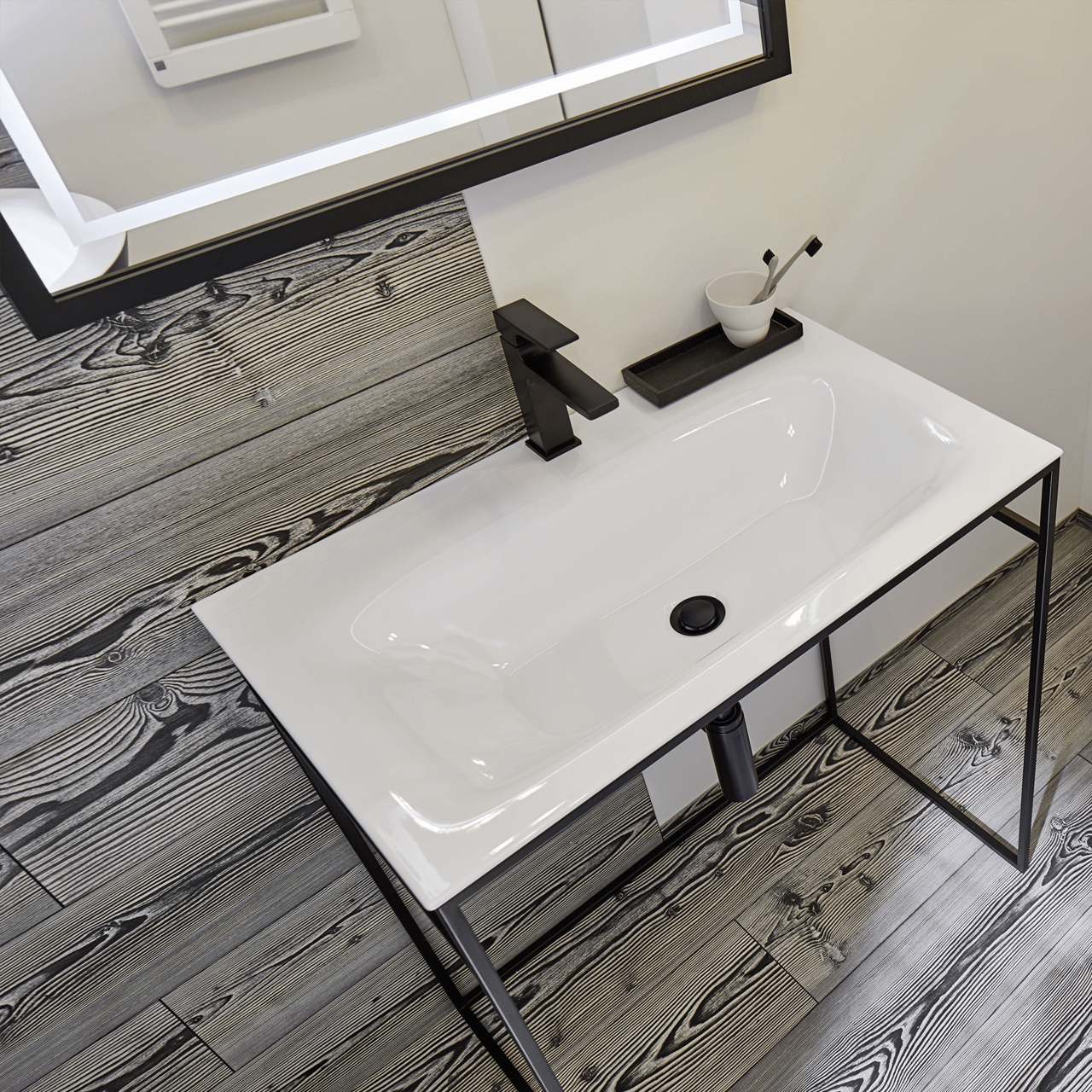 Hansgrohe Metropol 100 robinet de lavabo Noir Mat