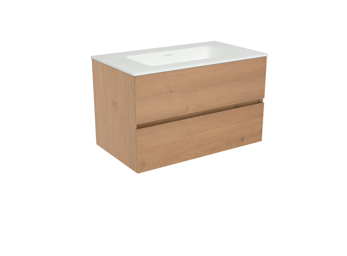 Storke Edge Badmöbel Set mit Mata Waschtisch