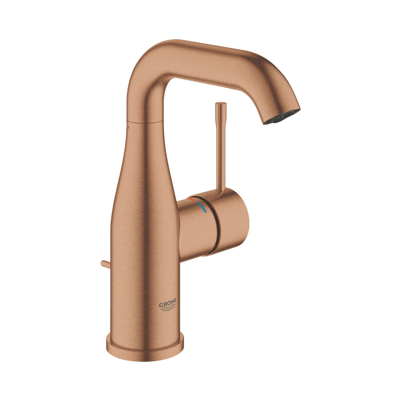 Grohe Essence M-size robinet de lavabo chrome Brushed Warm Sunset