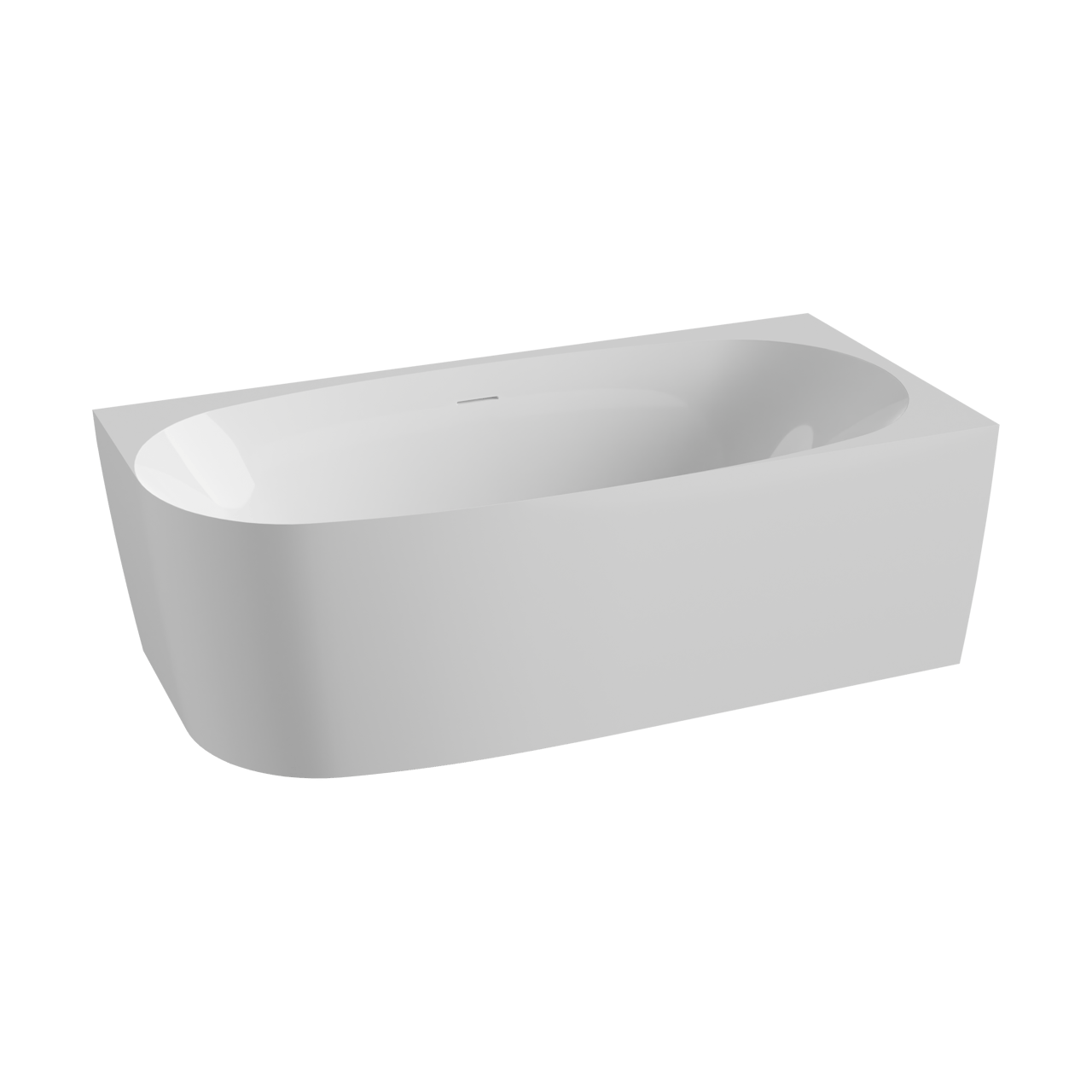 Luca Varess Sutilo 2-Personen-Eckbadewanne: rechts, 170 x 75 cm Acryl, Weiß Glänzend