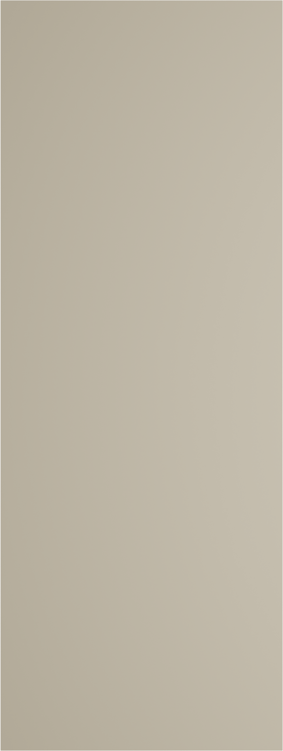 Luca Varess Artdeco Duschrückwand: 90 x 244 cm, Alu-Komposit, Beige matt