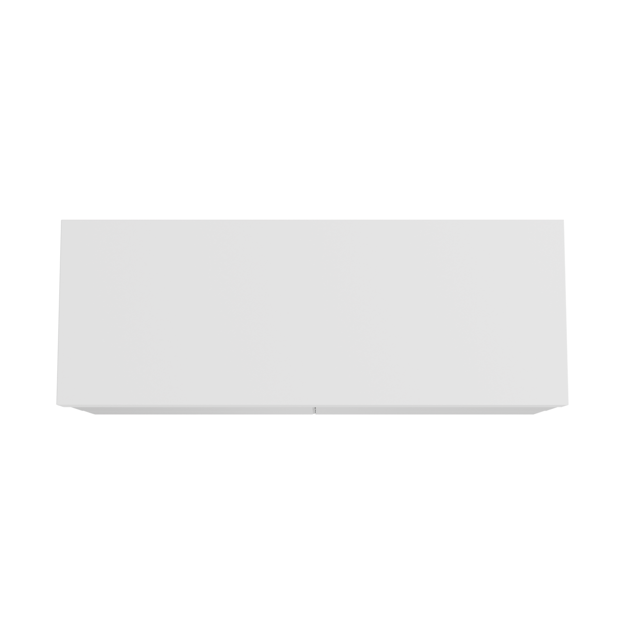 Balmani Mitra zwevend badkamermeubel 150 x 55 cm mat wit met Dominus enkel of dubbel tablet in solid surface mat wit