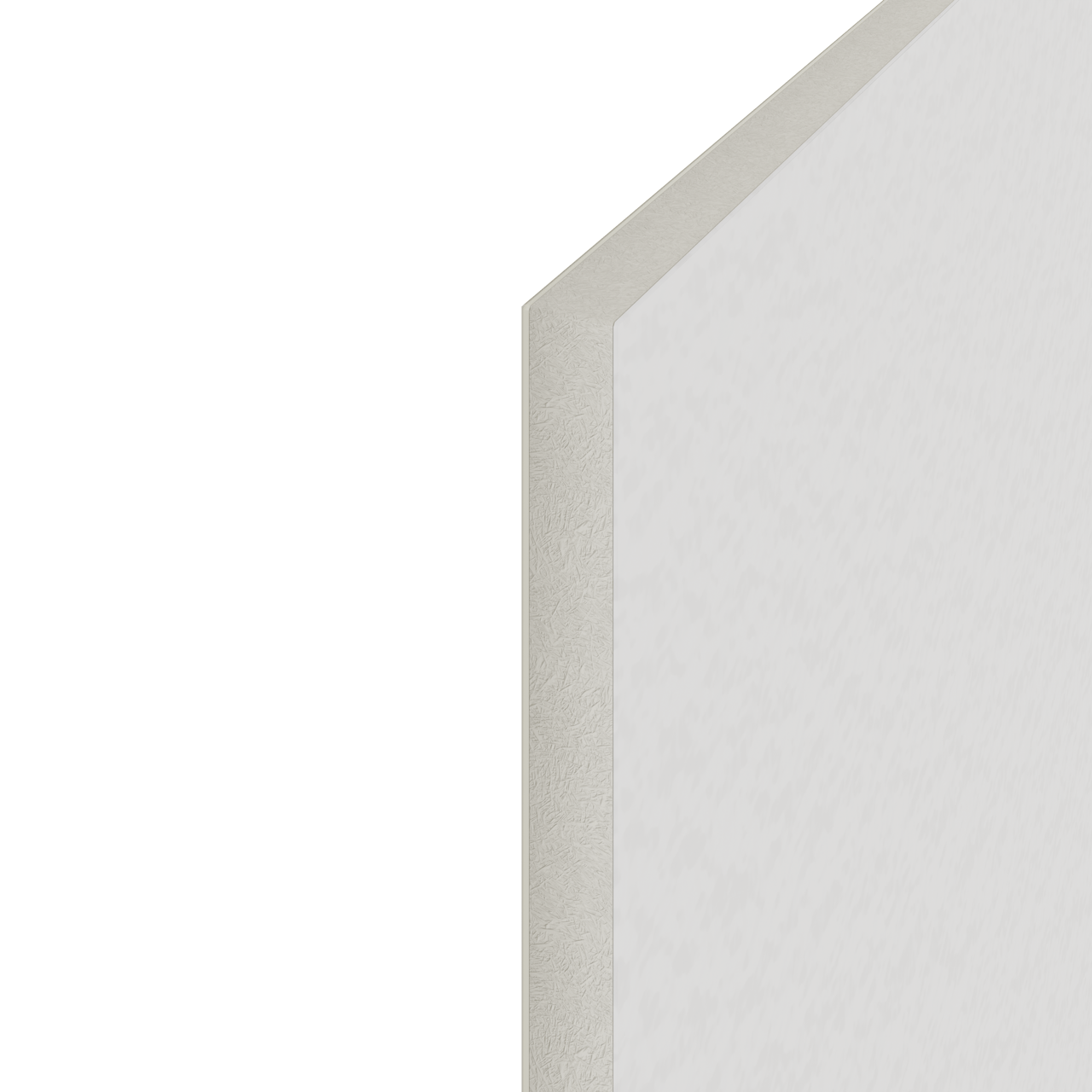 Balmani Impress douchewandpaneel 120 x 240 cm composiet mat wit rock structuur