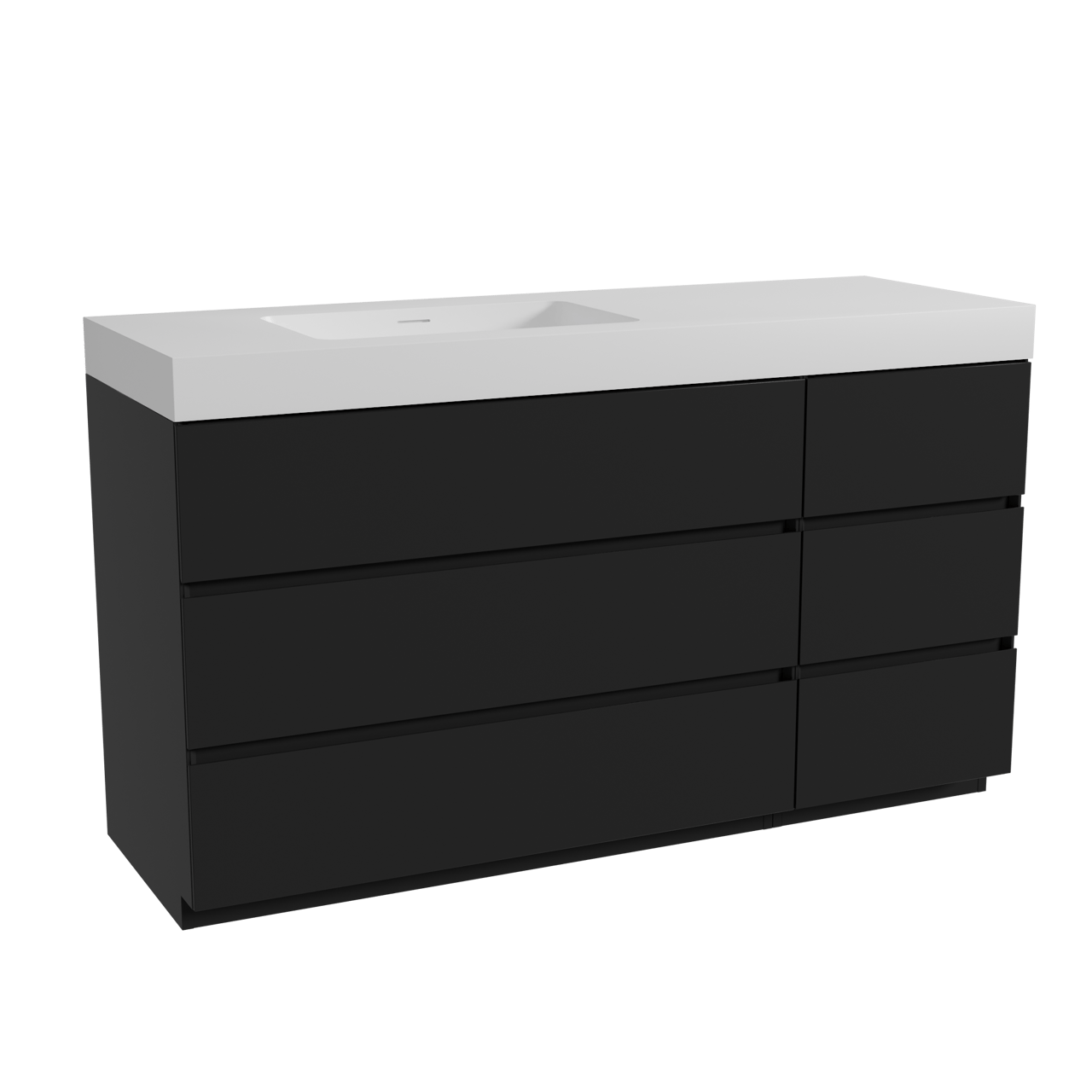 Storke Edge meuble salle de bains avec lavabo Mata High