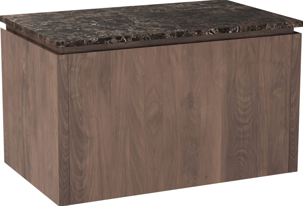 Balmani Eclips meuble salle de bains avec tablette pour vasques Stretto