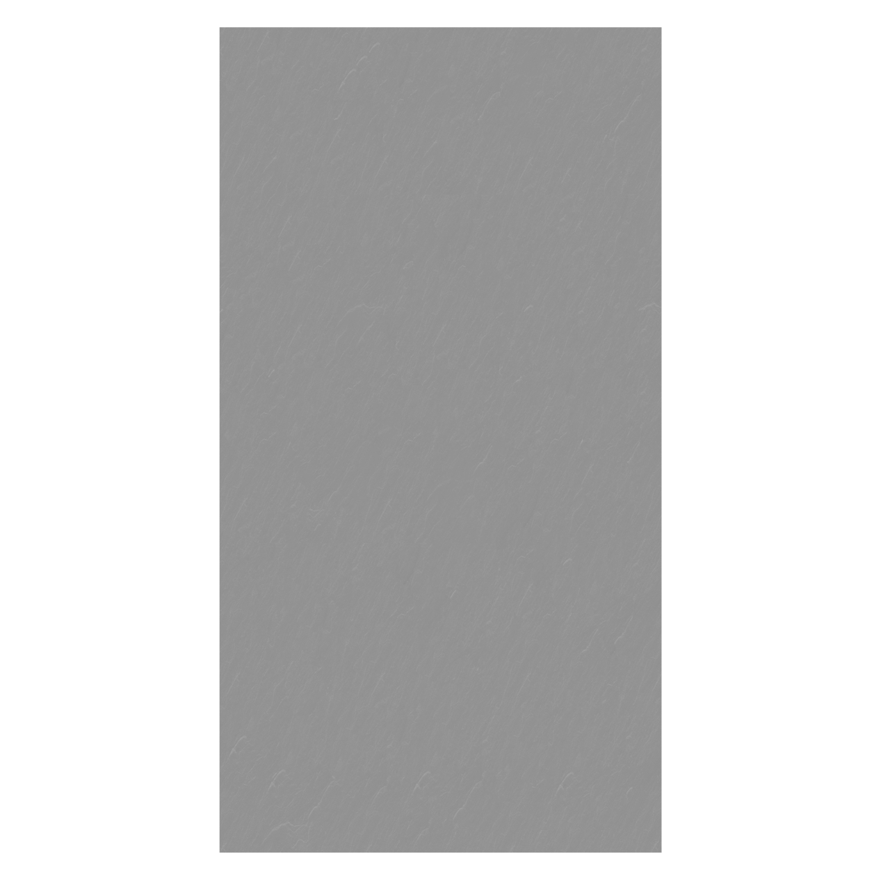 Balmani Zeno panneau mural de douche 120 x 220 cm marbre composite gris foncé texture ardoise