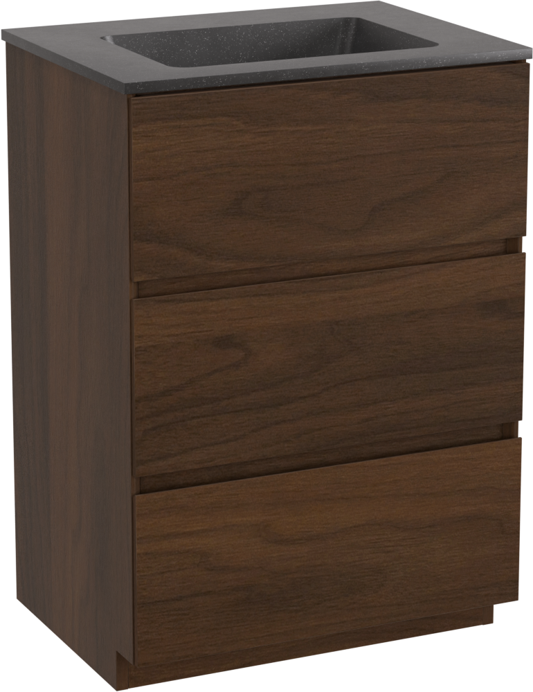 Storke Edge meuble salle de bains avec lavabo Scuro