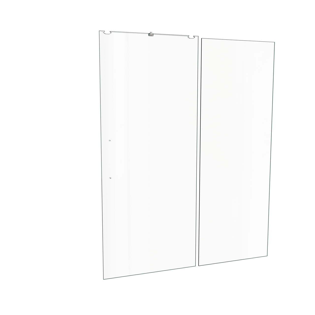 Balmani Senses Design douche schuifdeur omkeerbaar 160 cm x 210 cm Helder glas