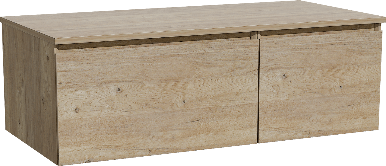 Storke Edge Badmöbel Set mit Panton Waschtischplatte für Aufsatzwaschbecken