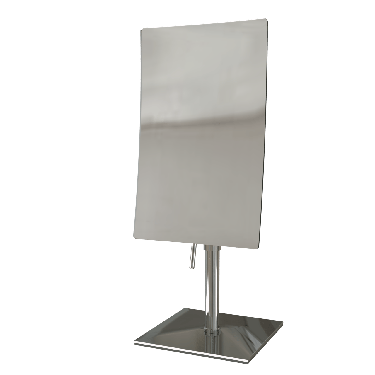 Blaufoss make-upspiegel rechthoekig chroom staand 21x13cm