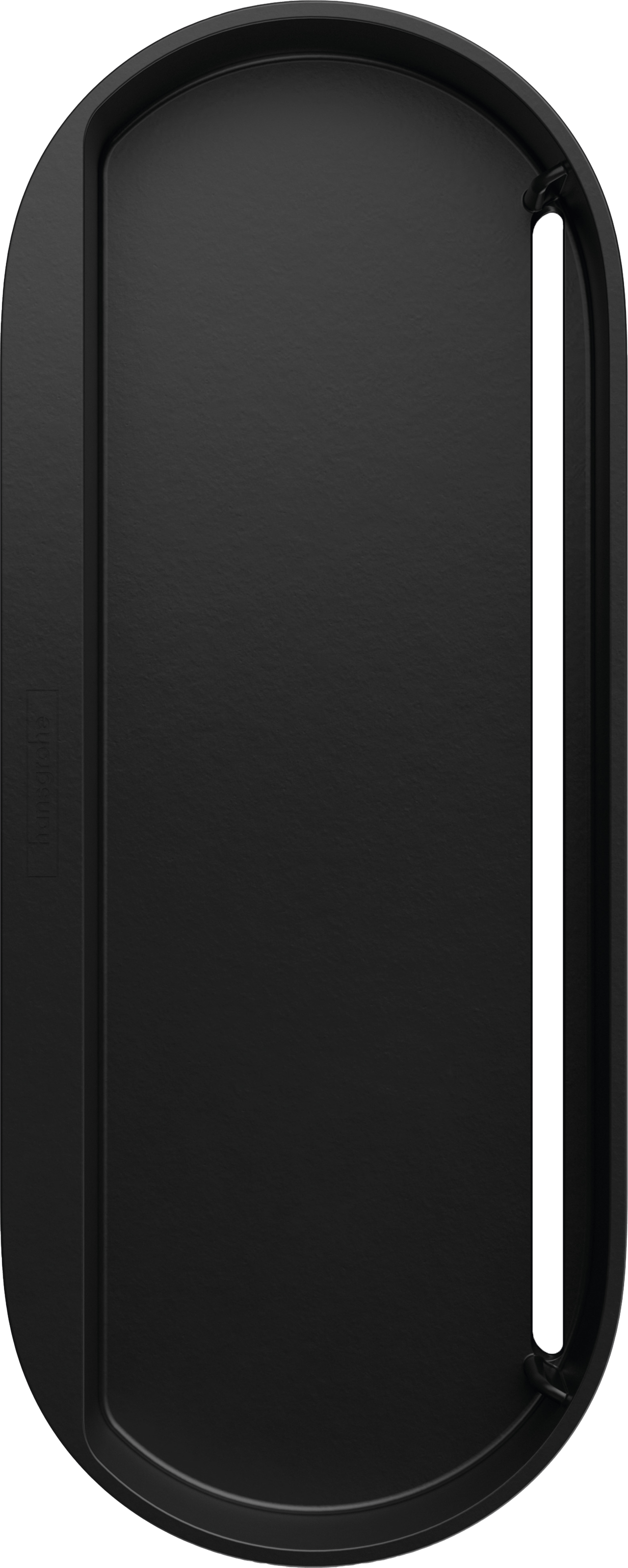 Hansgrohe WallStoris Wandplank mat zwart