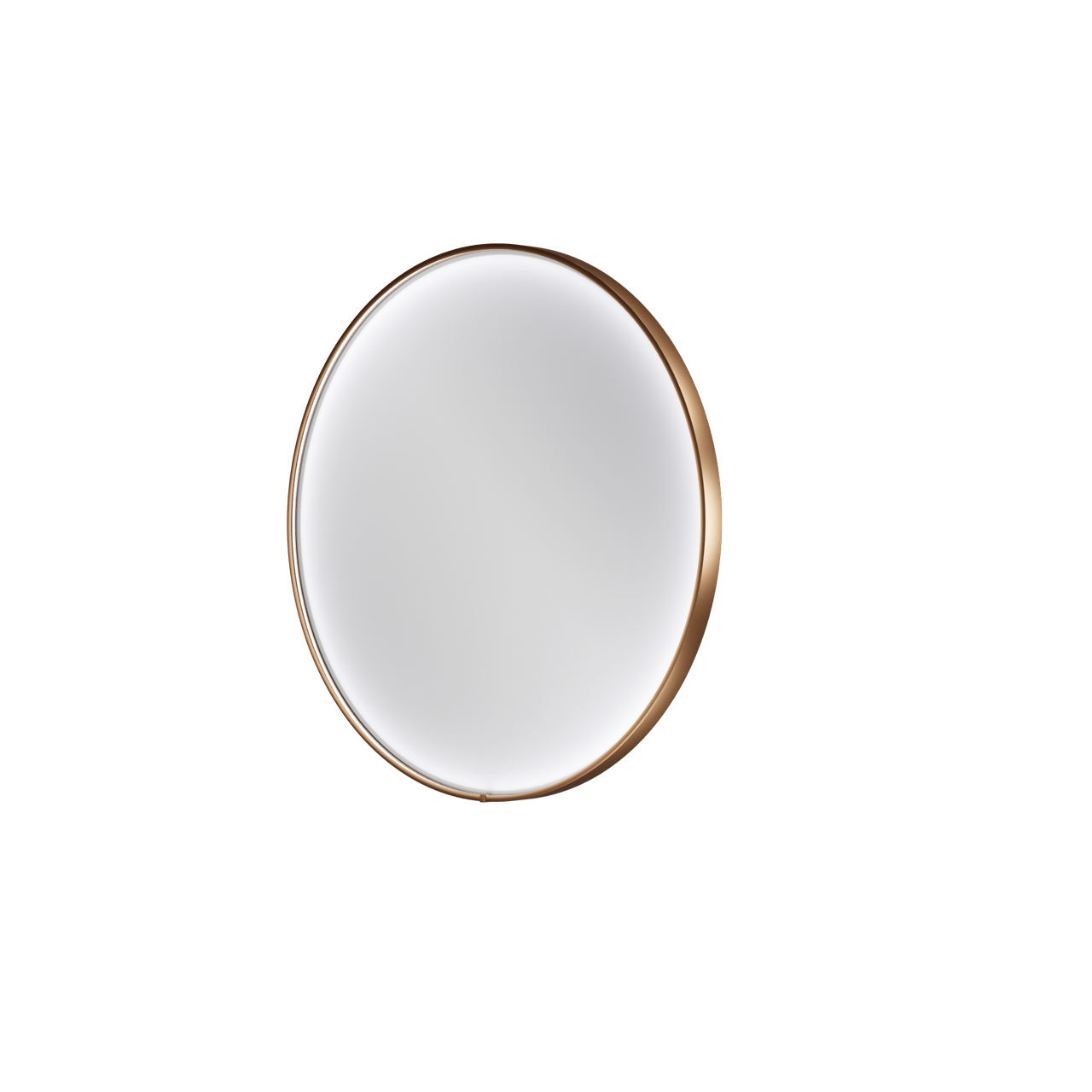 Balmani Secret miroir rond Brushed RoseGold lumineux et anti-buée Ø 70 cm