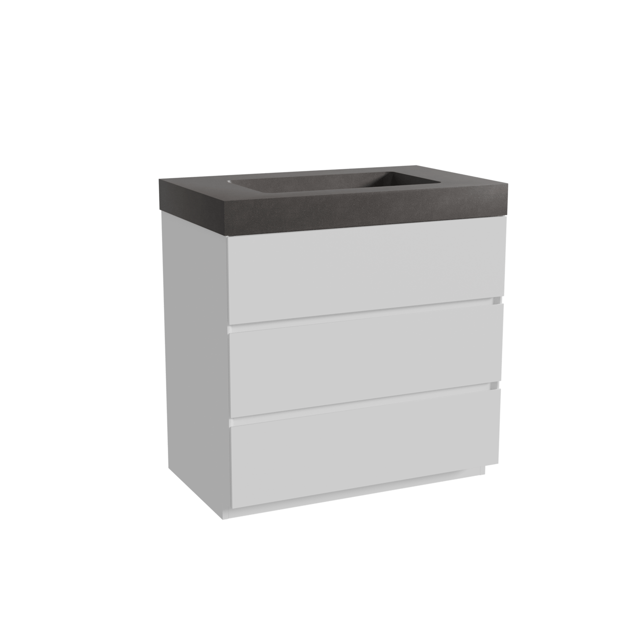 Storke Edge badkamermeubel met Scuro High Wastafel