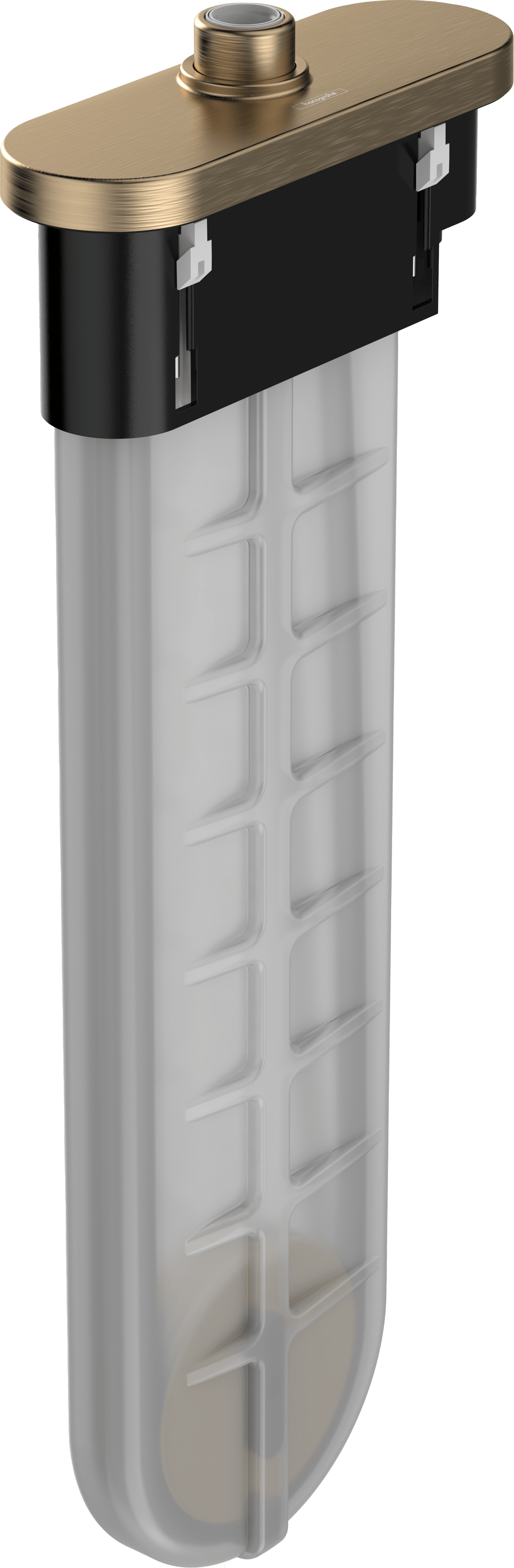 Hansgrohe sBox Oval Badewannenarmatur Brushed Bronze