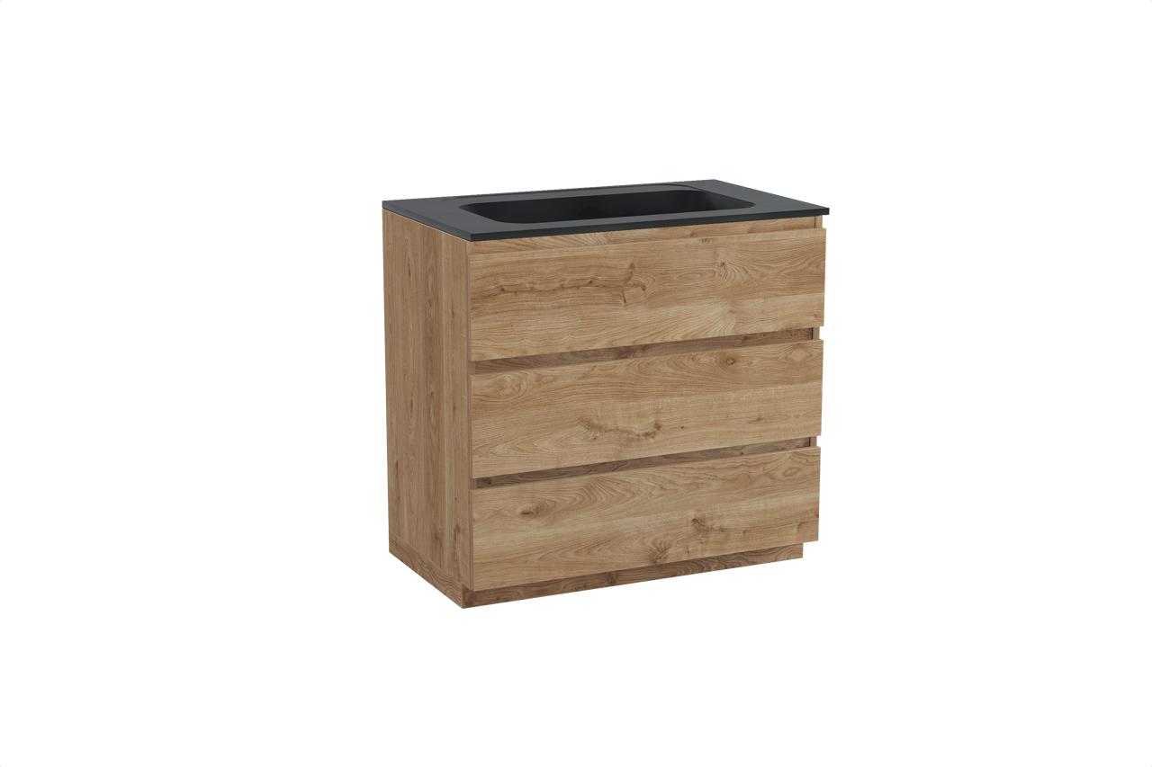 Balmani Lucida Badmöbel Set mit Tablo Strada Waschtisch