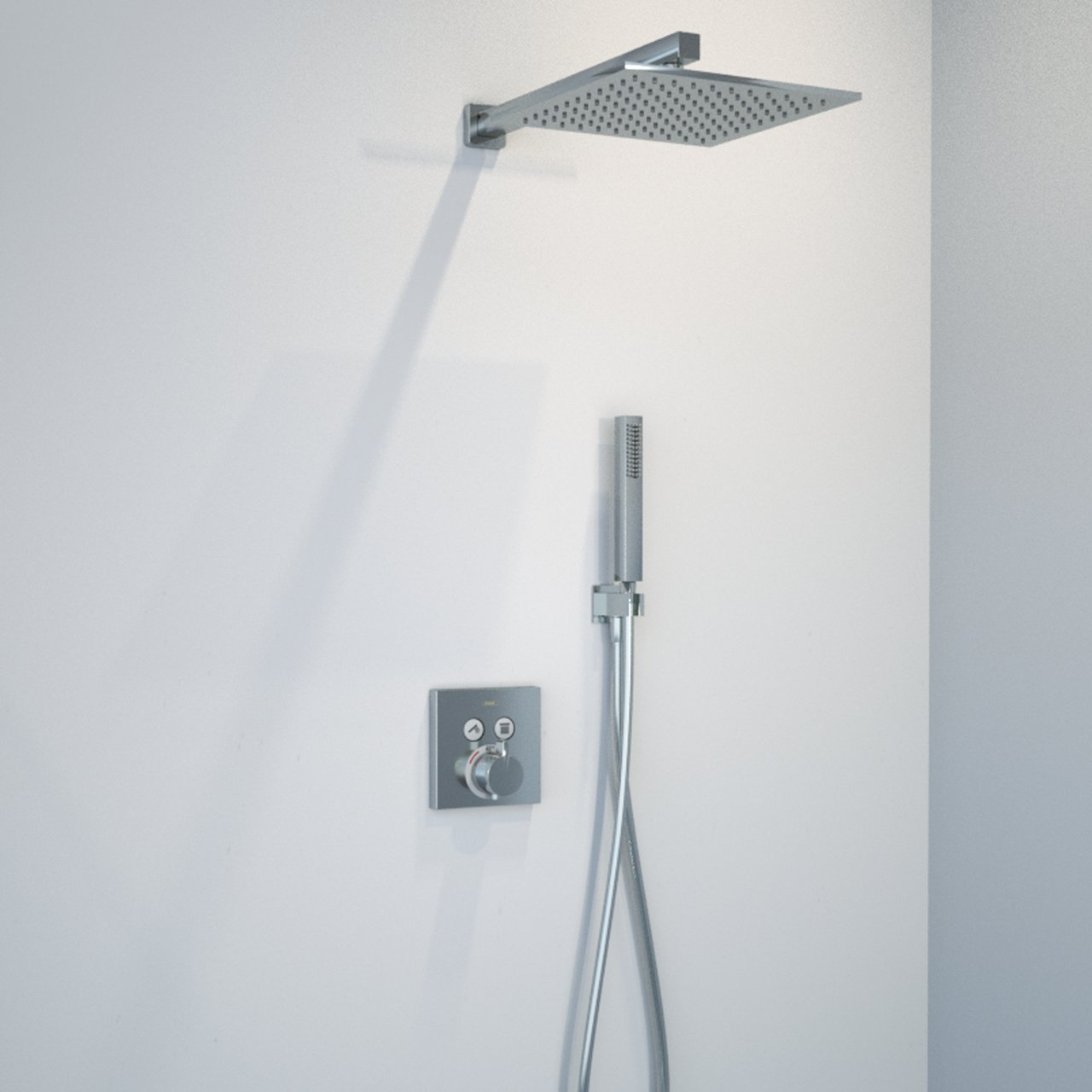 Blaufoss Romané handdouche 1 straalsoort Glanzend Chroom