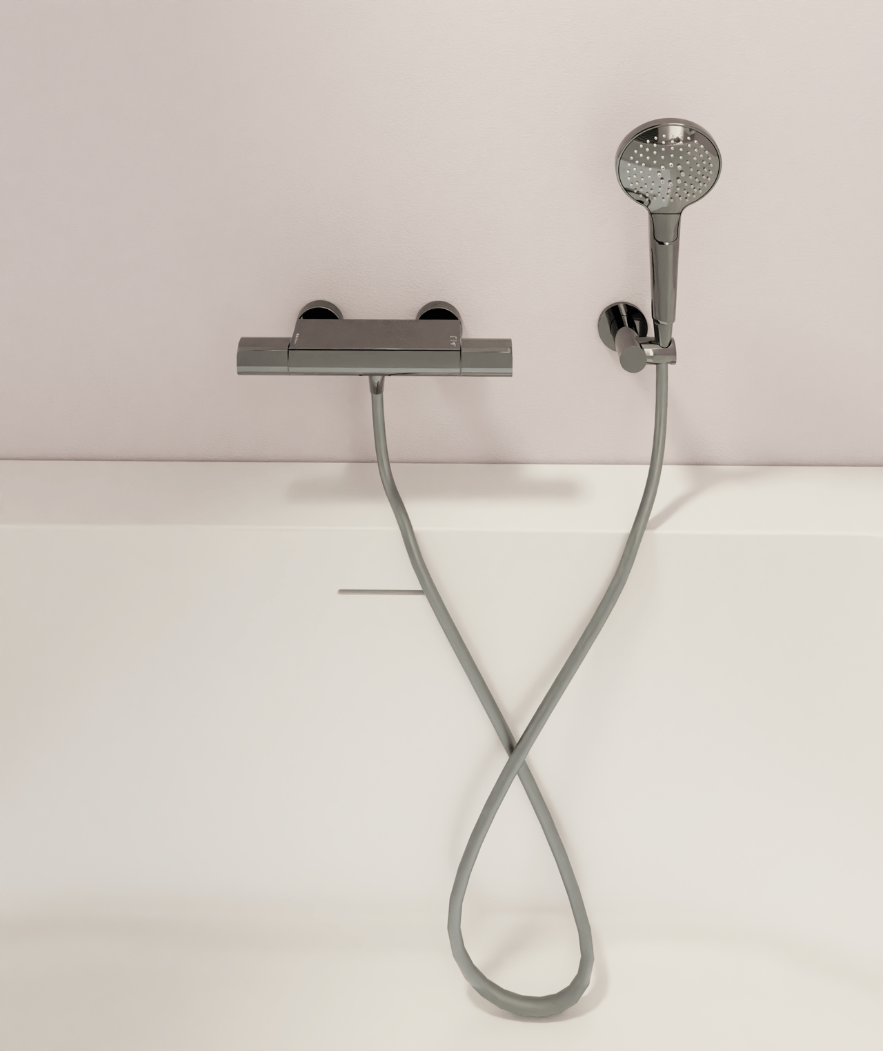 Luca Varess Laguna baignoire d'angle droite duo avec LED 170 x 85 cm acrylique blanc mat