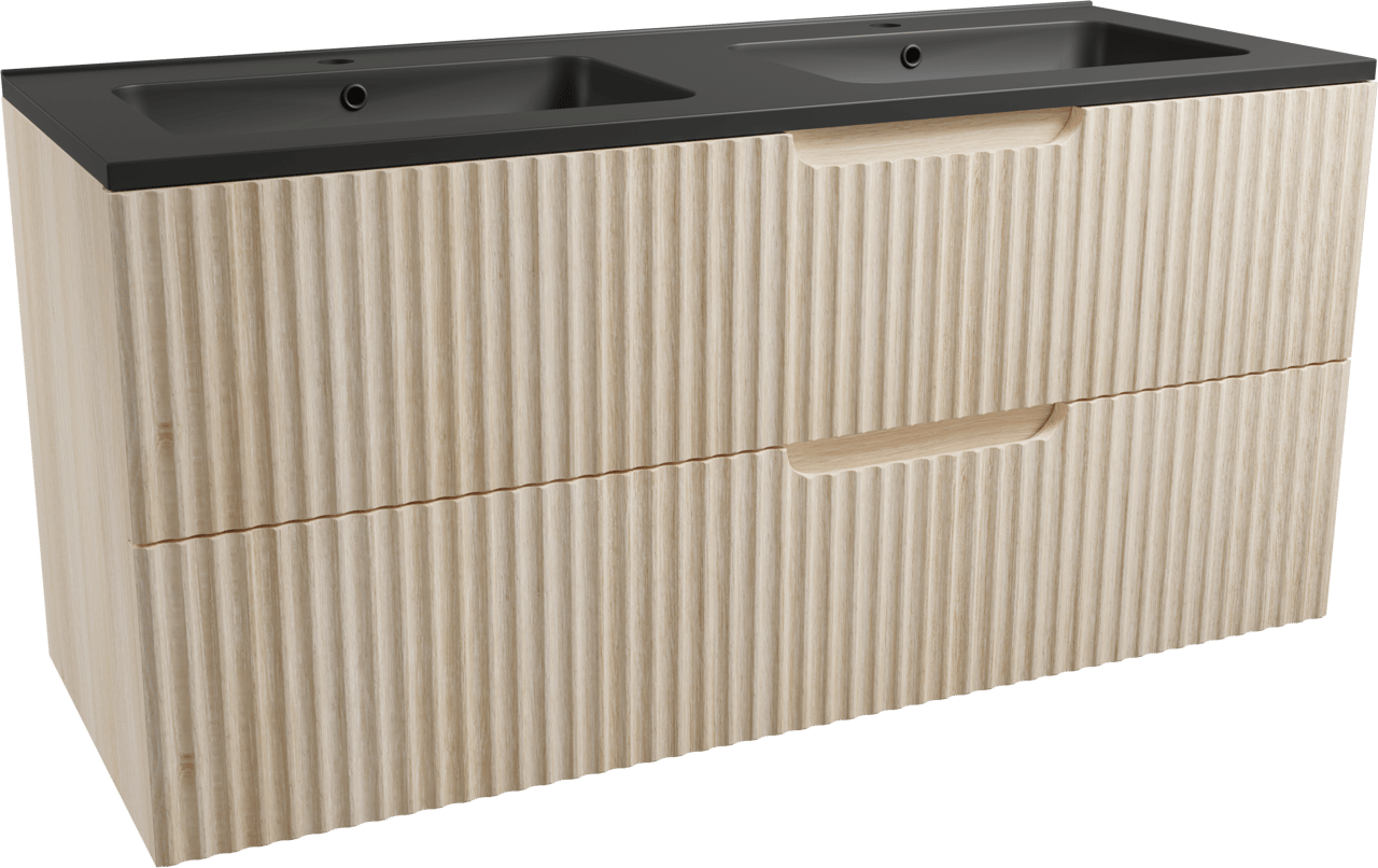 Linie Ribbo Badmöbel Set mit Vano Waschtisch