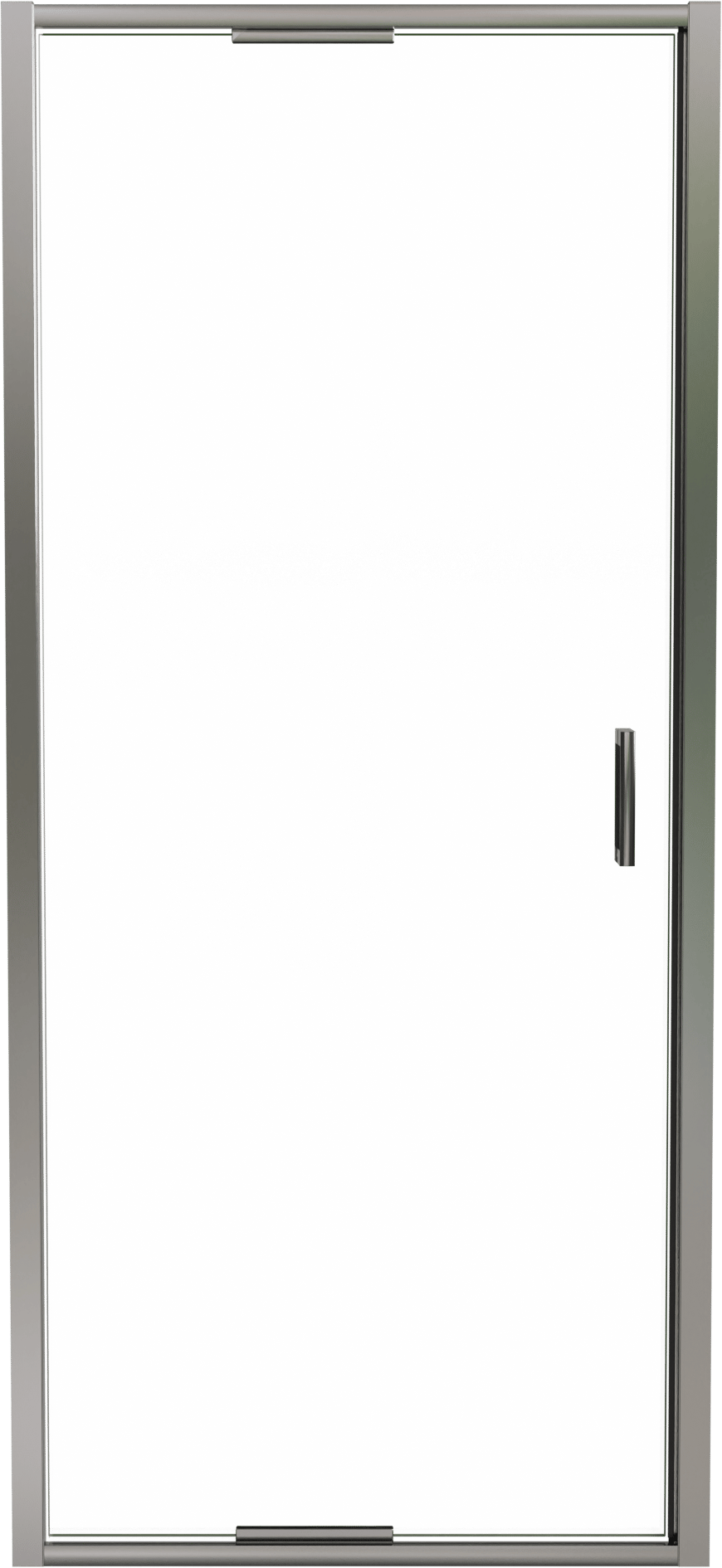 Luca Varess Vidor In douche draaideur 90 cm x 190 cm Helder glas glanzend chroom profiel
