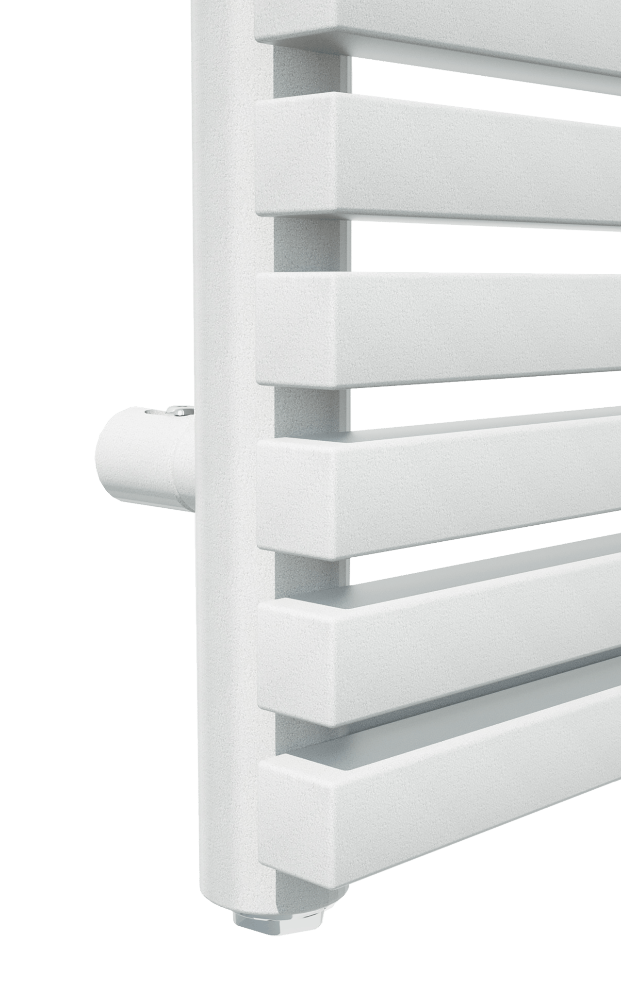 ENKEL VOOR DUITSE MARKT - Vipera Vesuvio dubbele handdoekradiator 60 x 180 cm elektrische verwarming mat wit zij- en middenaansluiting 2.500W, weerstand inbegrepen