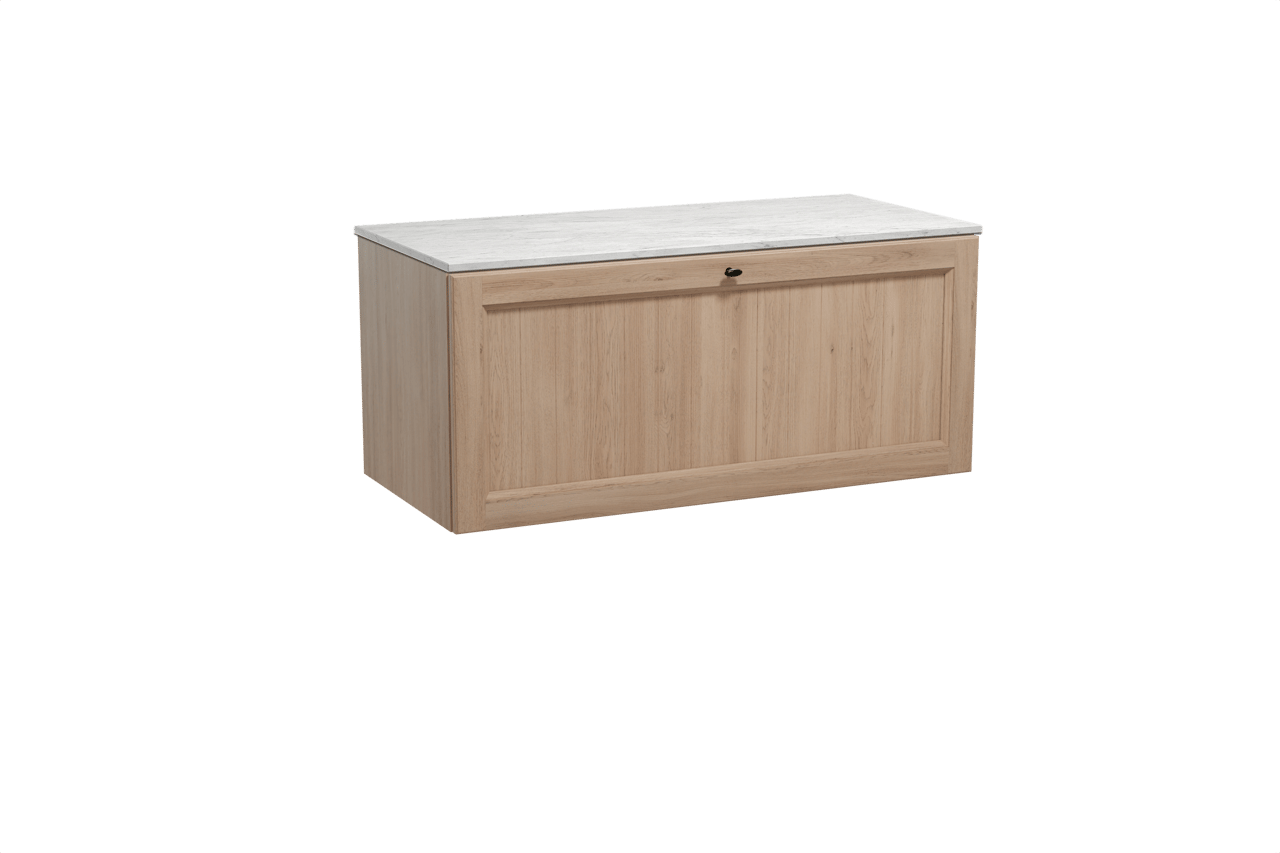 Balmani Lemon meuble salle de bains avec tablette pour vasques Stretto