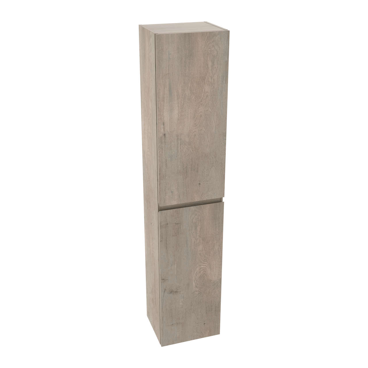 Linie Lado colonne salle de bains suspendue chêne gris 35 x 30 x 170 cm