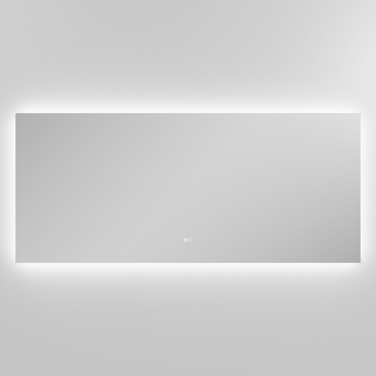 Balmani Giro Touch rechthoekig badkamerspiegel 150 x 65 cm met spiegelverlichting en anti-damp