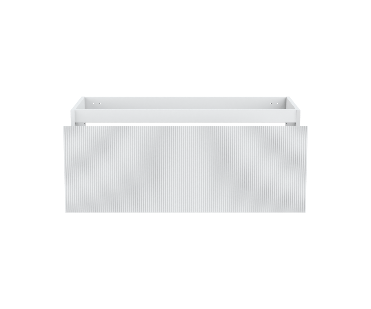 Balmani Fila zwevende wastafelonderkast 120 x 55 cm mat wit 2 lades