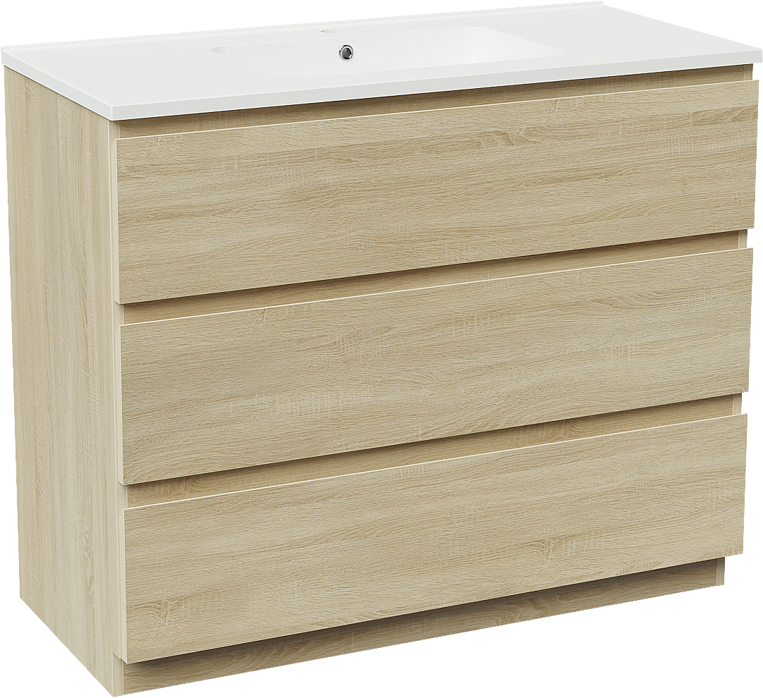 Linie Lado badkamermeubel met Vano wastafel