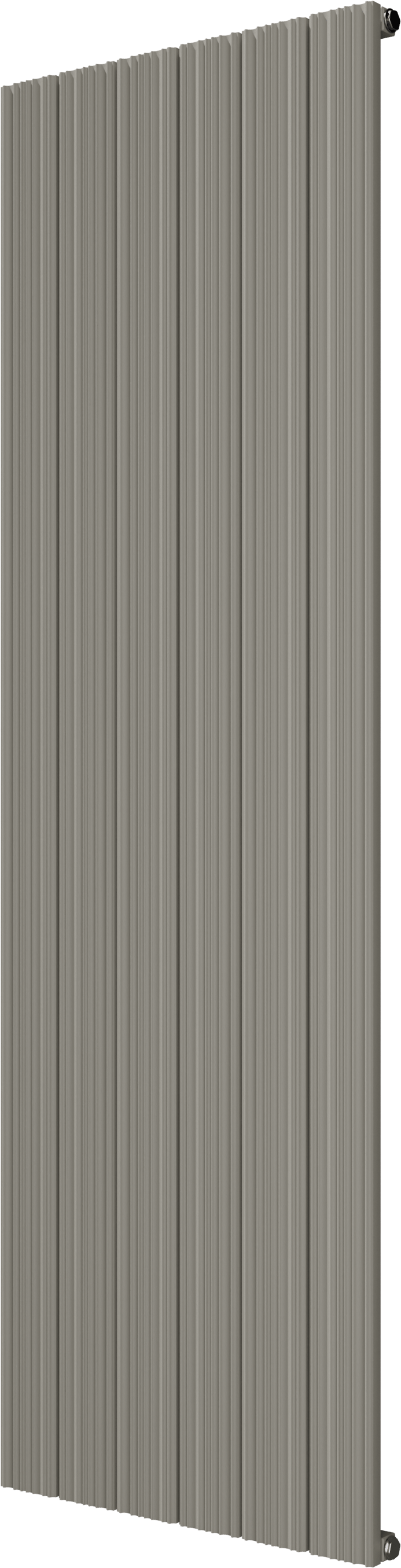 Vipera Mares enkele handdoekradiator 56,5 x 180 cm centrale verwarming zijdegrijs zij- en middenaansluiting 1539W