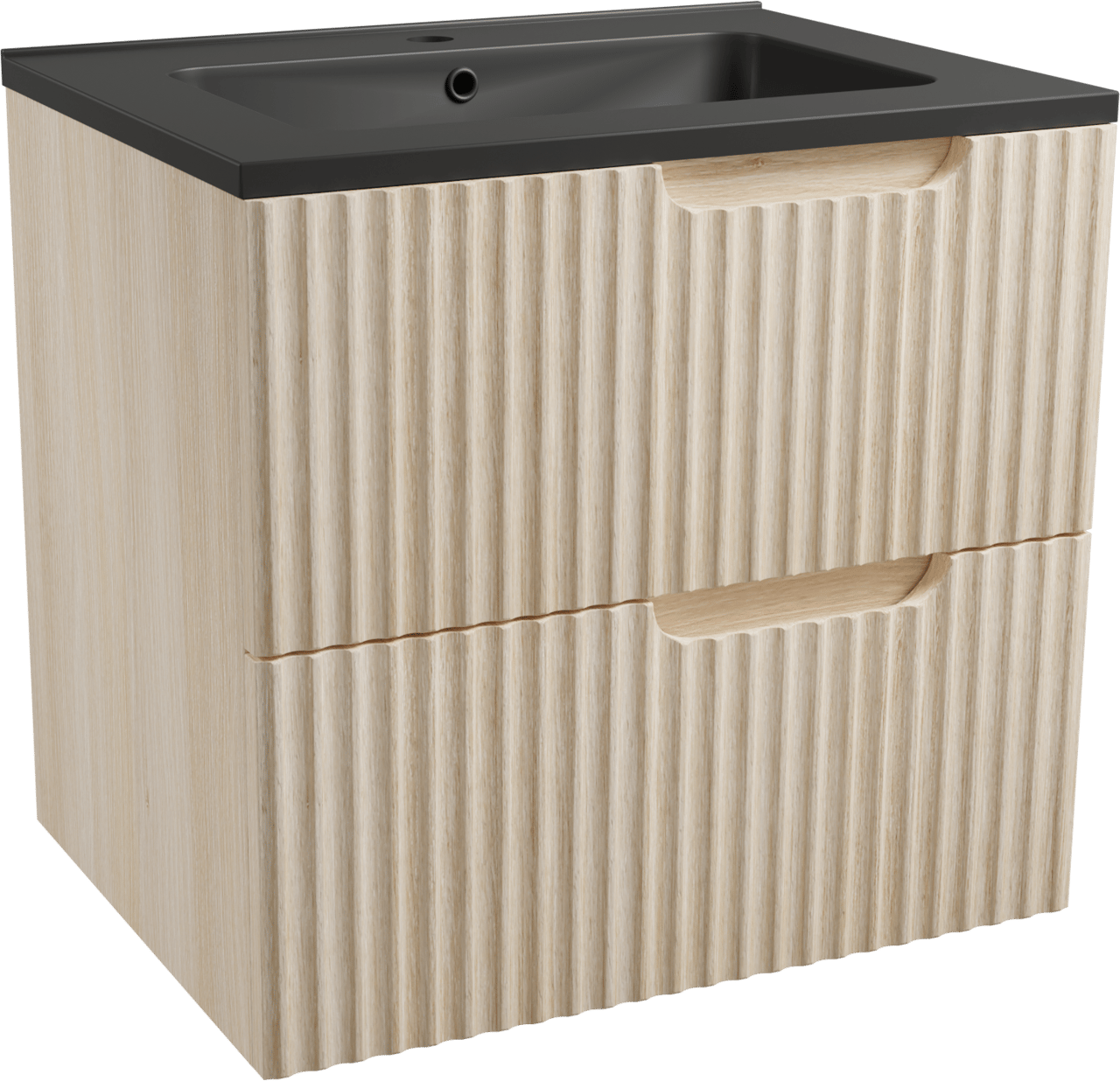 Linie Ribbo meuble salle de bains avec lavabo Vano