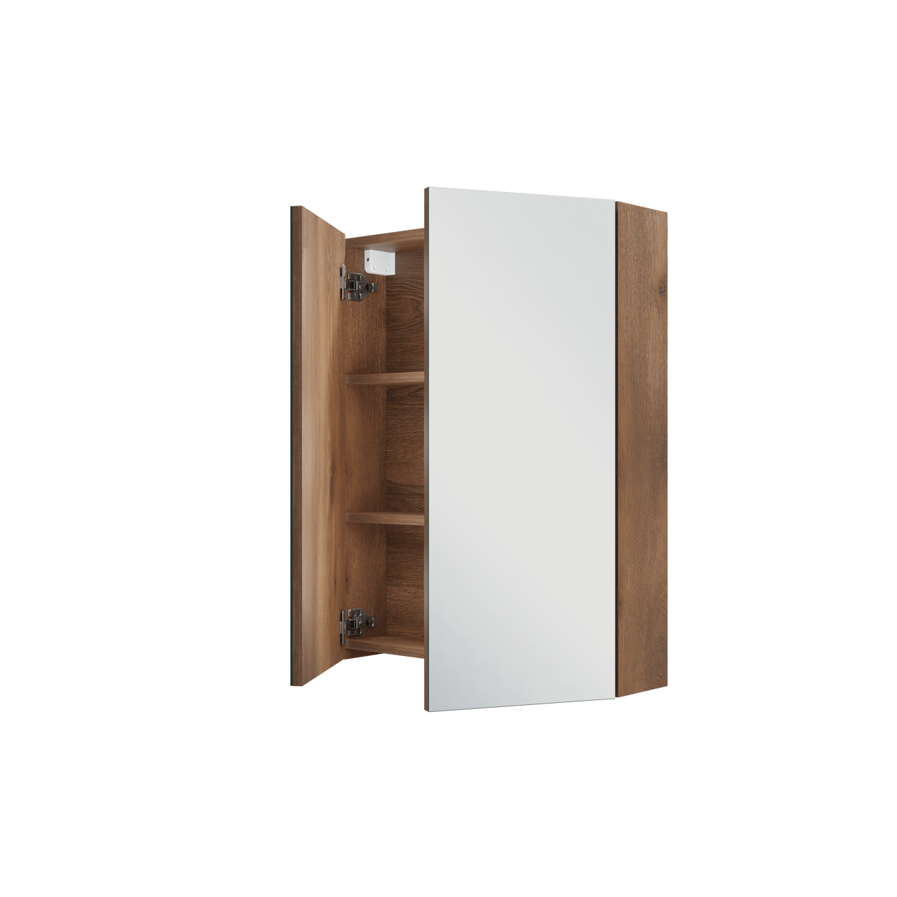 Linie Montro armoire de toilette 60 x 75 cm chêne brun