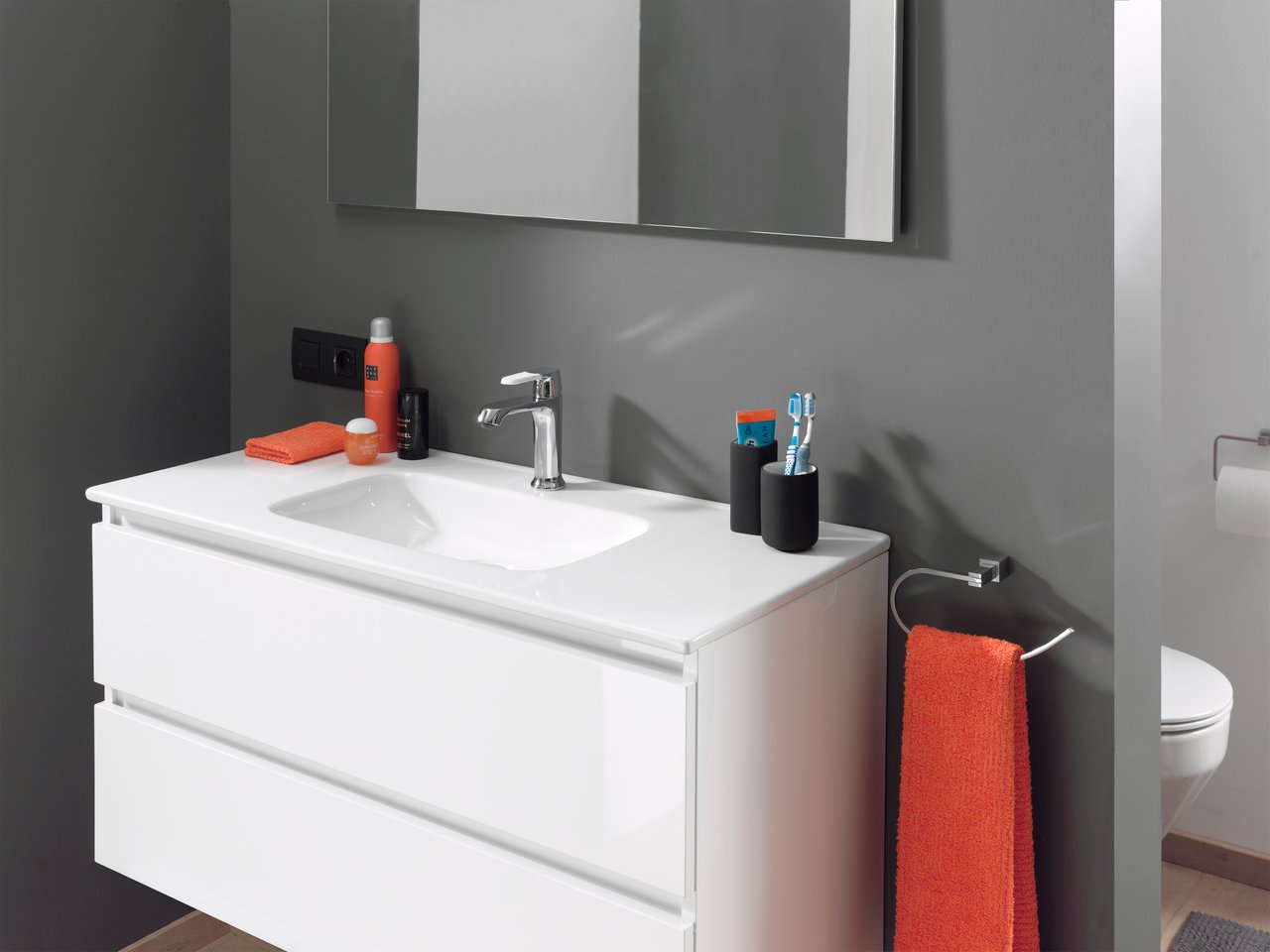 Blaufoss Domingo robinet de lavabo chrome brillant